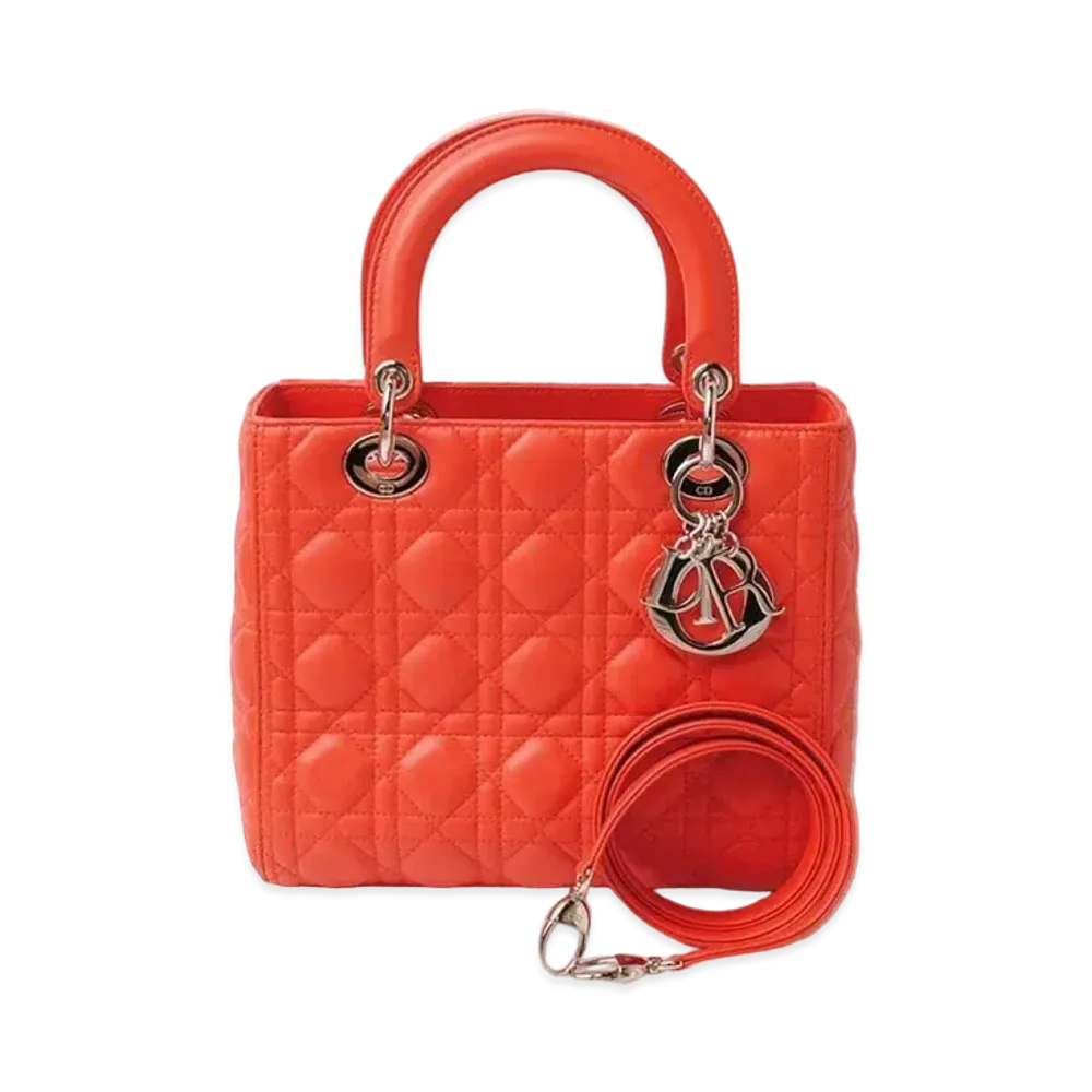 Dior Lady Dior 2WAY Bag "Red"