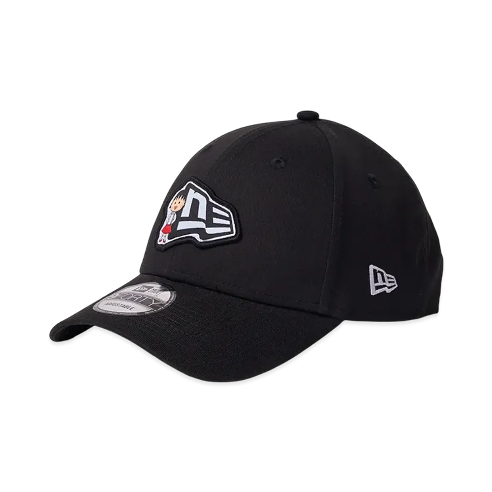 NEW ERA x Chibi Maruko Chan 9Forty Flag Logo Maruko "Black"
