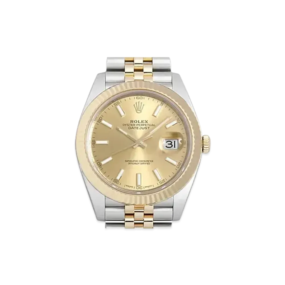 ROLEX Datejust 41 Champagne Gold Dial 126333