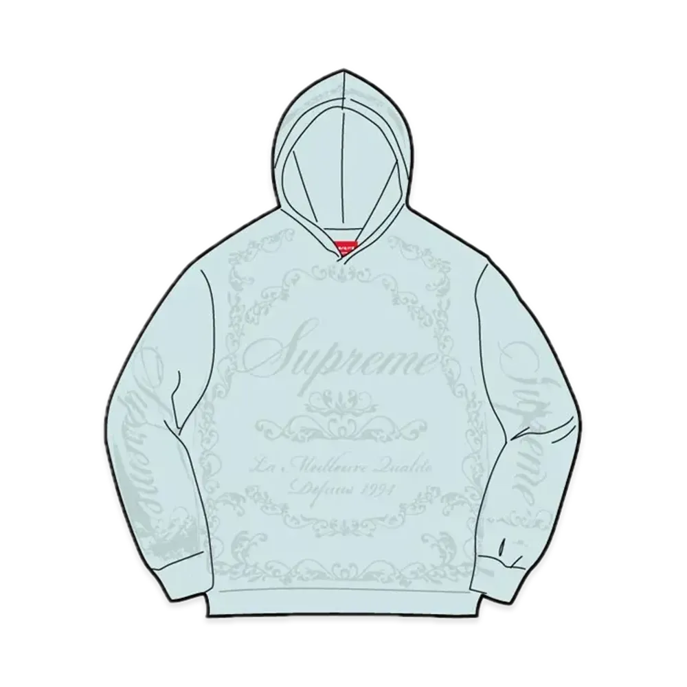 Supreme Celebre Hooded L/S Top "Blue"