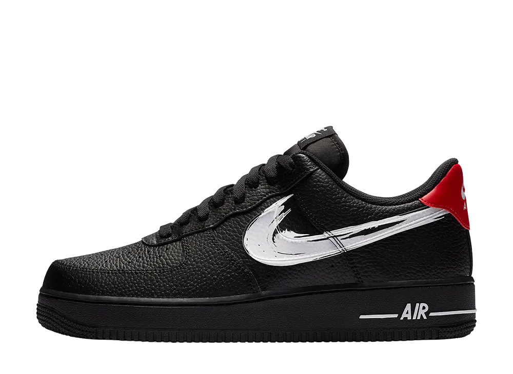 Nike Air Force 1 Low Brushstroke "Black"
