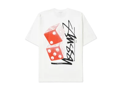 Stussy Tall Dice Tee "White"