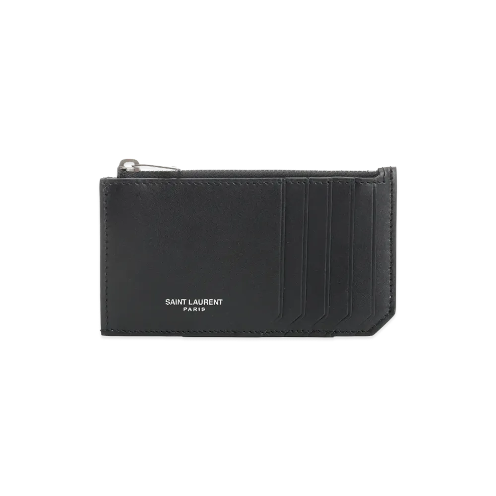 Saint Laurent Paris Card Holder "Black"