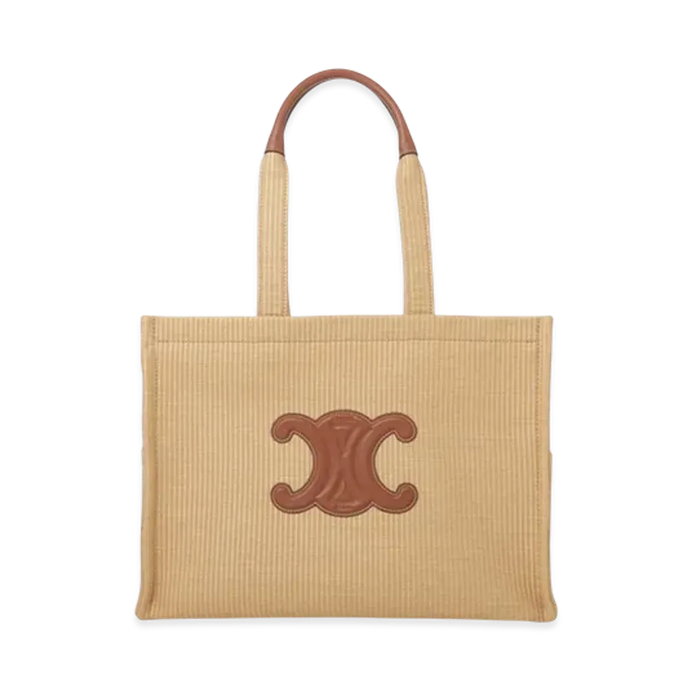CELINE 2Way Large Cabas "Natural/Tan"