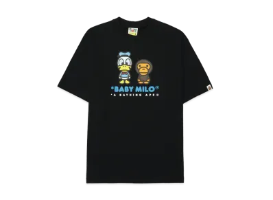 A BATHING APE x Disney Donald Duck Baby Milo Relaxed Fit Tee "Black"
