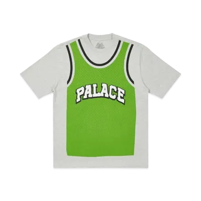 PALACE VEST T-SHIRT "Grey Marl"