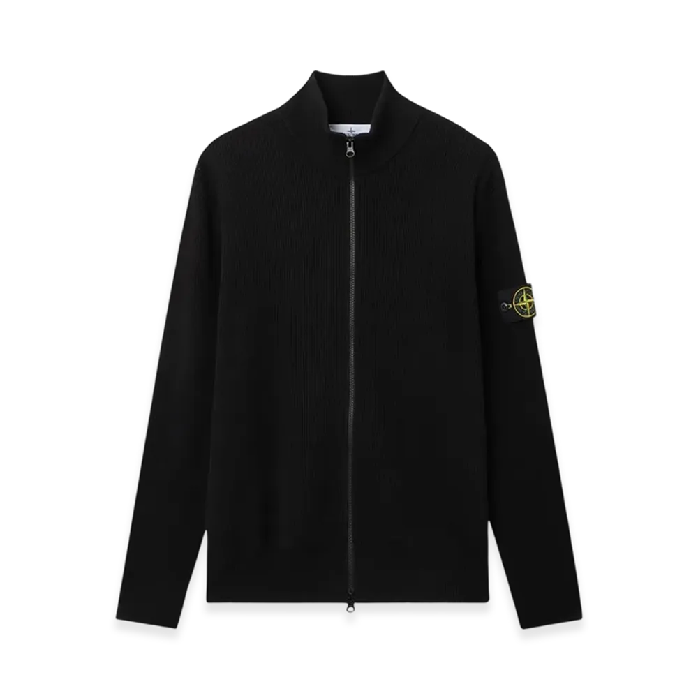 Stone Island 5100126 Ribbed Soft Organic Cotton "Black"