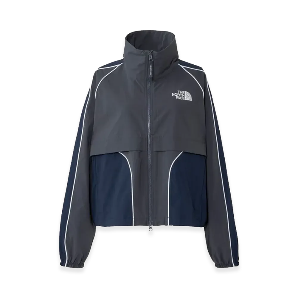 The North Face Sporty Warm-up Jacket Unisex "Dark Charcoal"