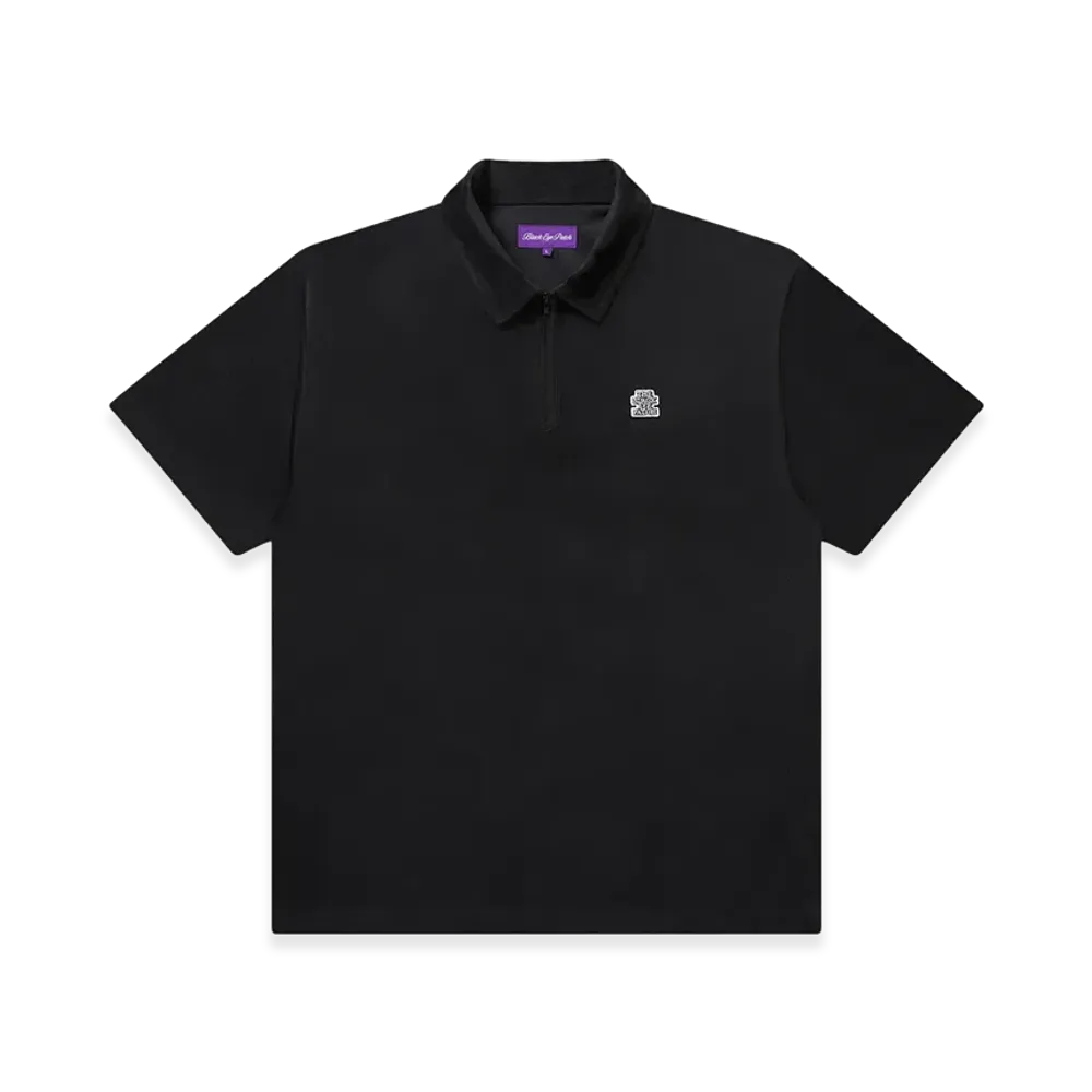 BlackEyePatch Small OG Velour Pullover S/S Shirt "Black"