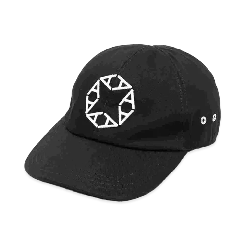 1017 ALYX 9SM Logo-Print Cotton Cap "Black"