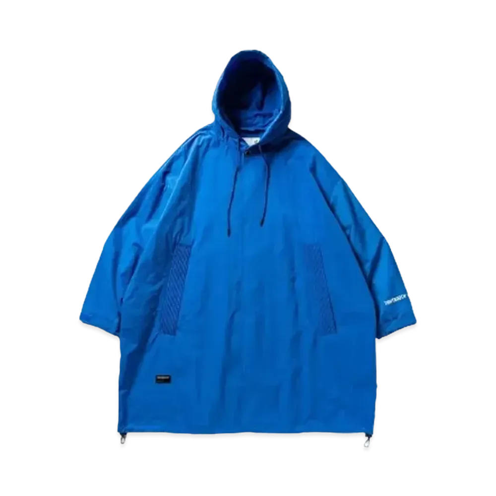 TIGHTBOOTH Hooded Big Coat "Blue"