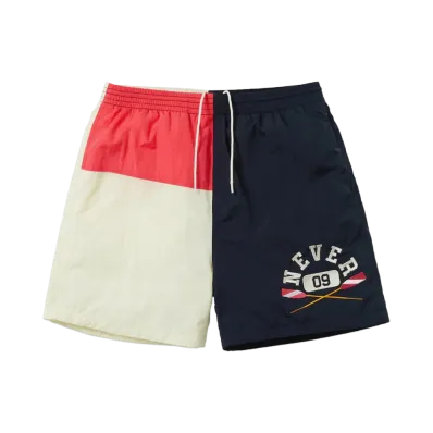 thisisneverthat NEVER Block short "Navy/White"