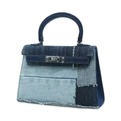 EMOTIONAL WORLD Vintage Shoulder Bag "MULTI DENIM"