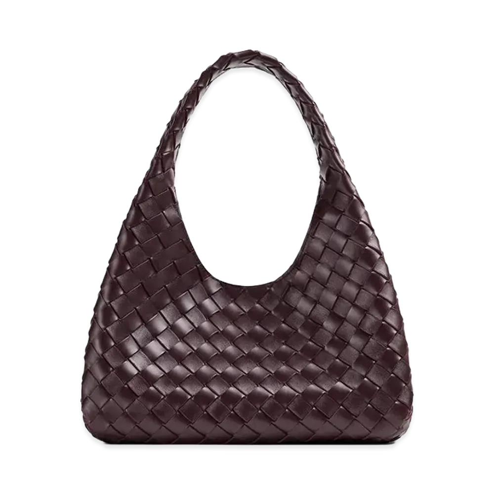 Bottega Veneta Small Campana "Dark Barolo"