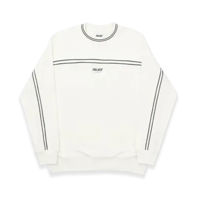 PALACE Michel Doublee Crew "White"