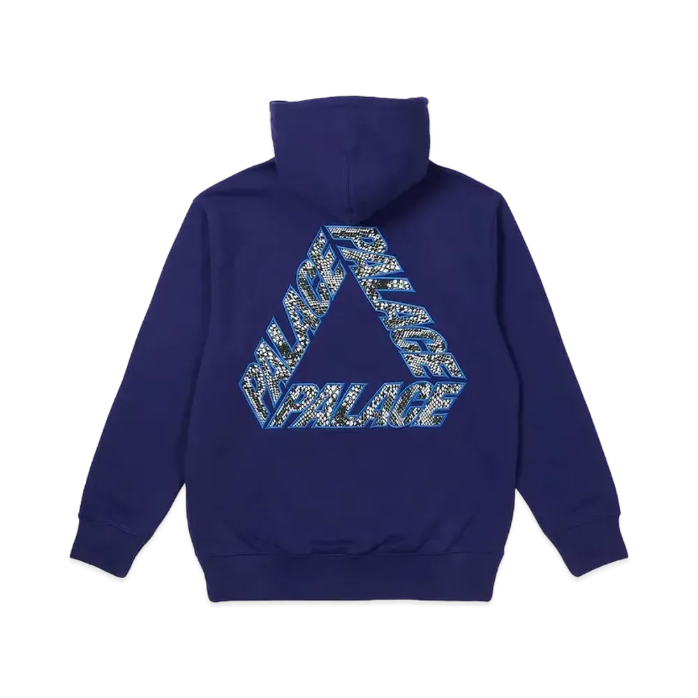PALACE P-3 Snake Applique Hood "Navy"