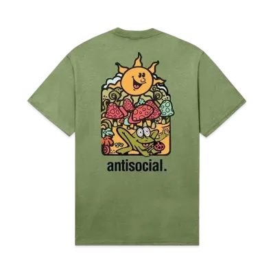 ANTI SOCIAL SOCIAL CLUB Frog Trip Tee "Pistachio"