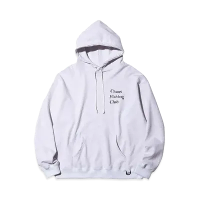 Chaos Fishing Club LOGO HOODIE "ASH GRAY"