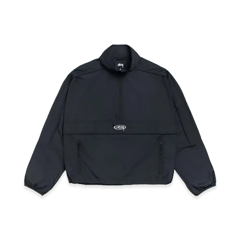 Stussy Lightweight Pullover Jacket "Black"