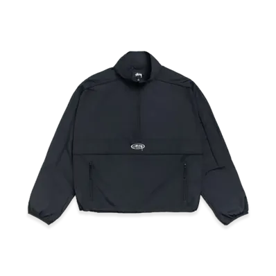 Stussy Lightweight Pullover Jacket "Black"