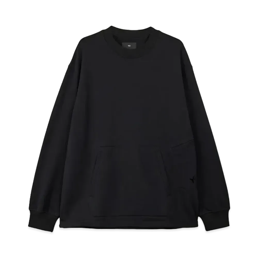Y-3 Logo Crew "Black"