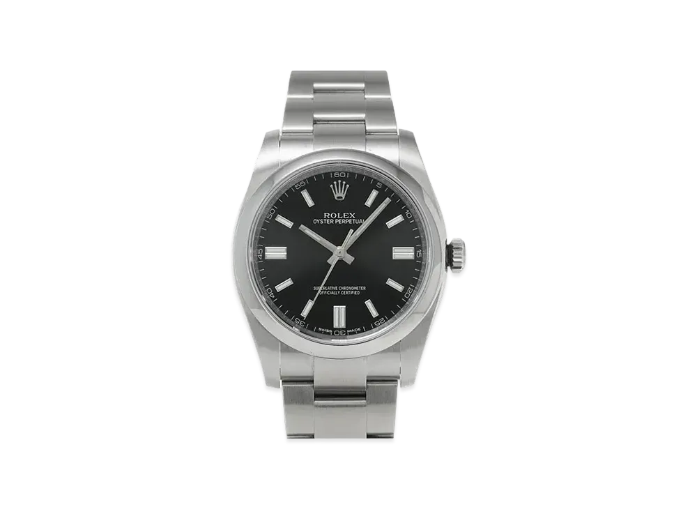 ROLEX Oyster Perpetual "Black/Stainless Steel"