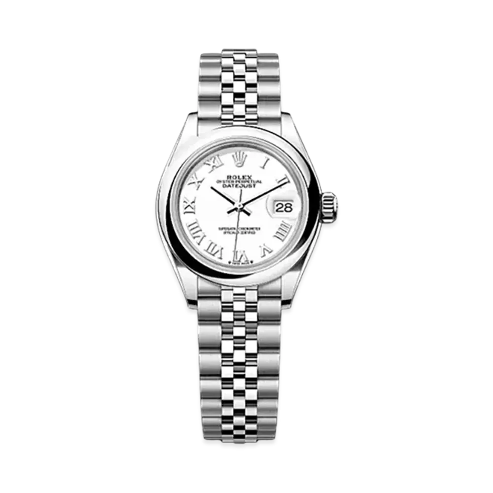 ROLEX Lady-Datejust Oystersteel "White"