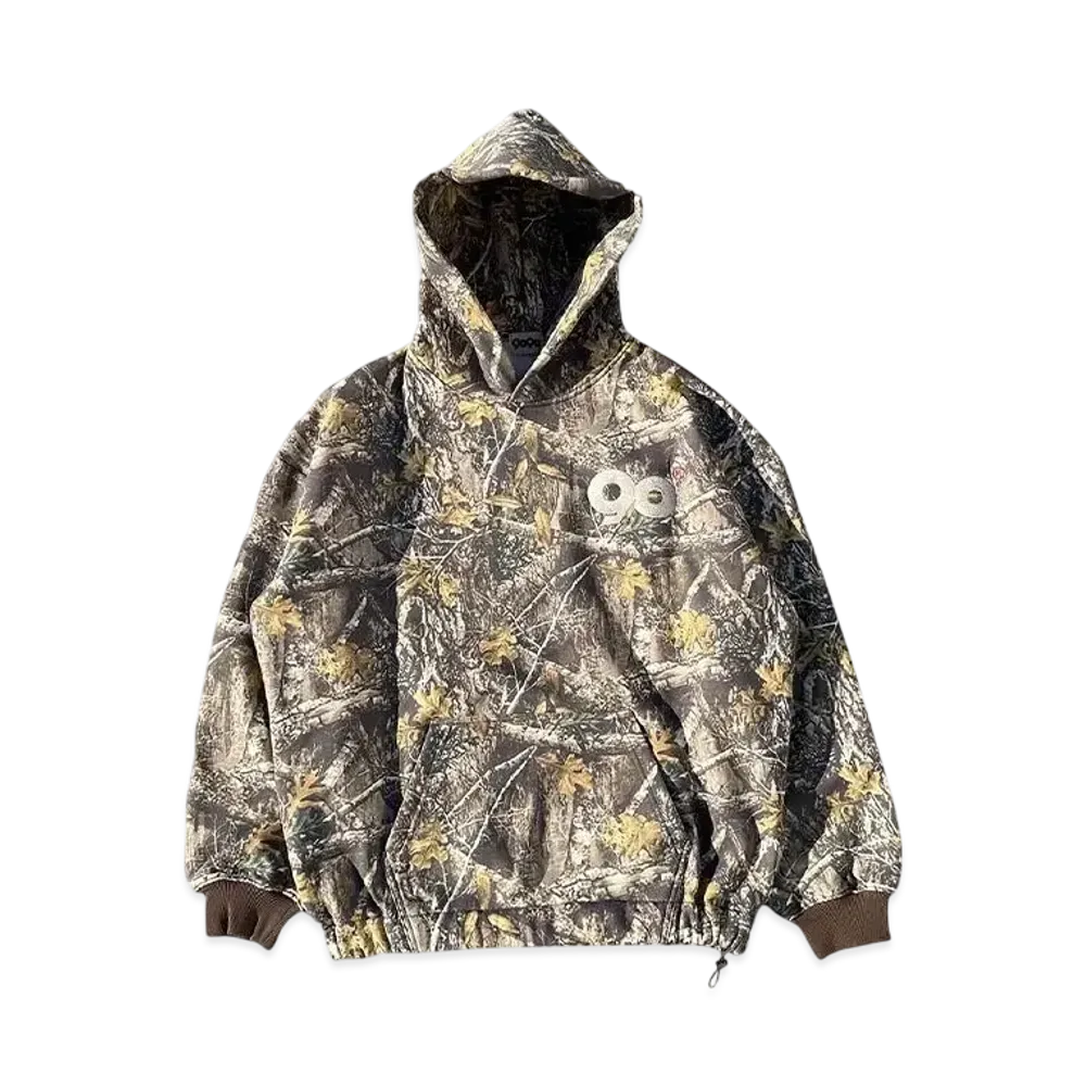 9090 90 Logo Vintage Ballon Hoodie "REAL TREE"