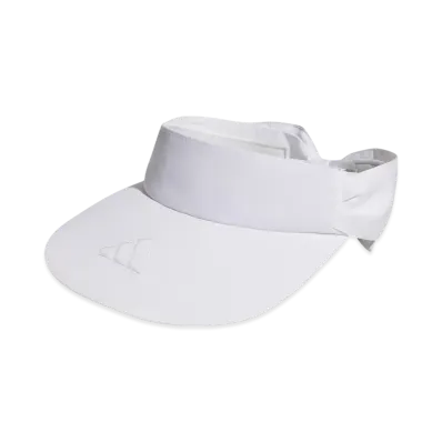 adidas 3-Stripes Ribbon Visor "White"