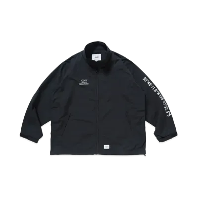 WTAPS Track / Jacket / Nylon. Tussah "Black"