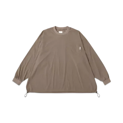 S.F.C Big Nylon LS Tee "Beige"
