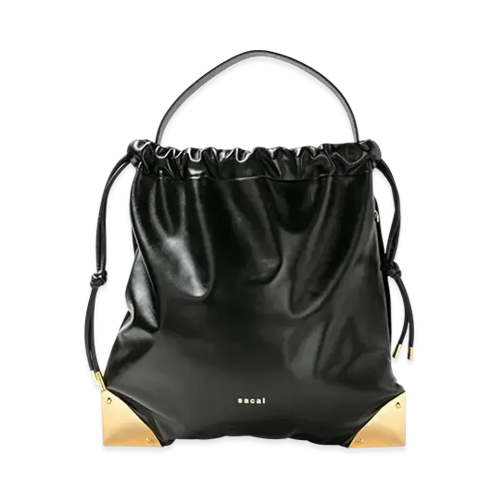 sacai Corner Metal Drawstring "Black"