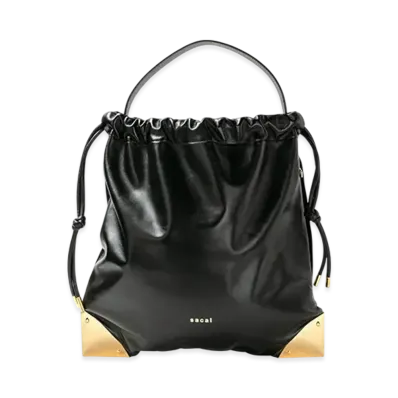 sacai Corner Metal Drawstring "Black"