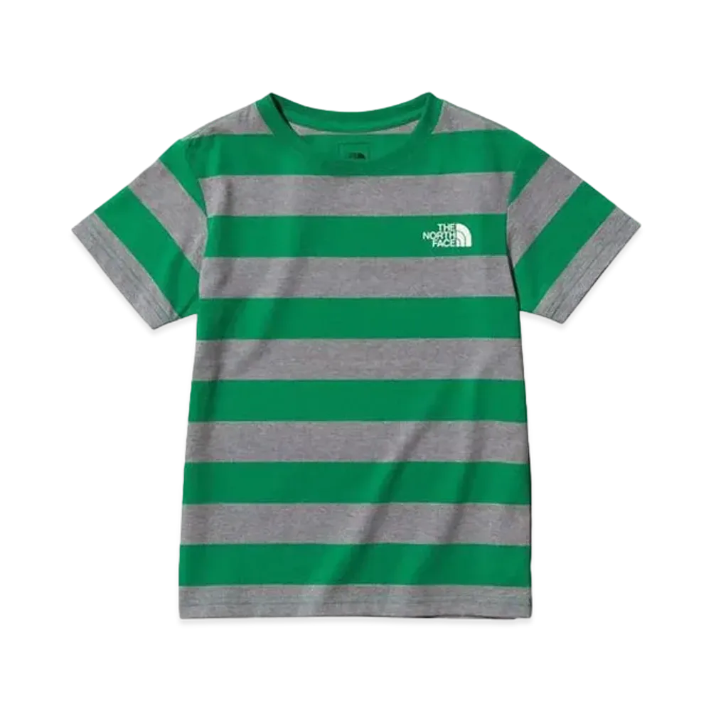 The North Face S/S Field Border Tee Kids "Primary Green"