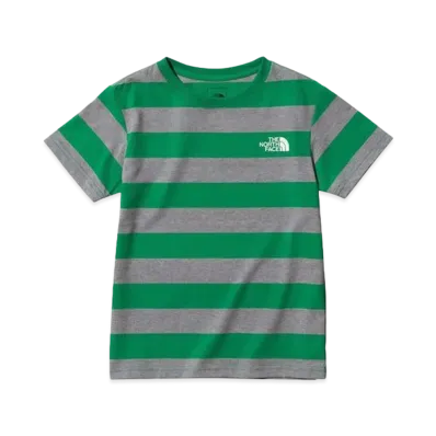 The North Face S/S Field Border Tee Kids "Primary Green"