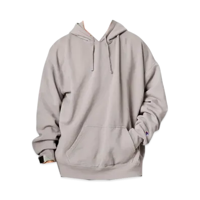 Champion 10oz Garment Dyed Hood Sweatshirt "Concrete"