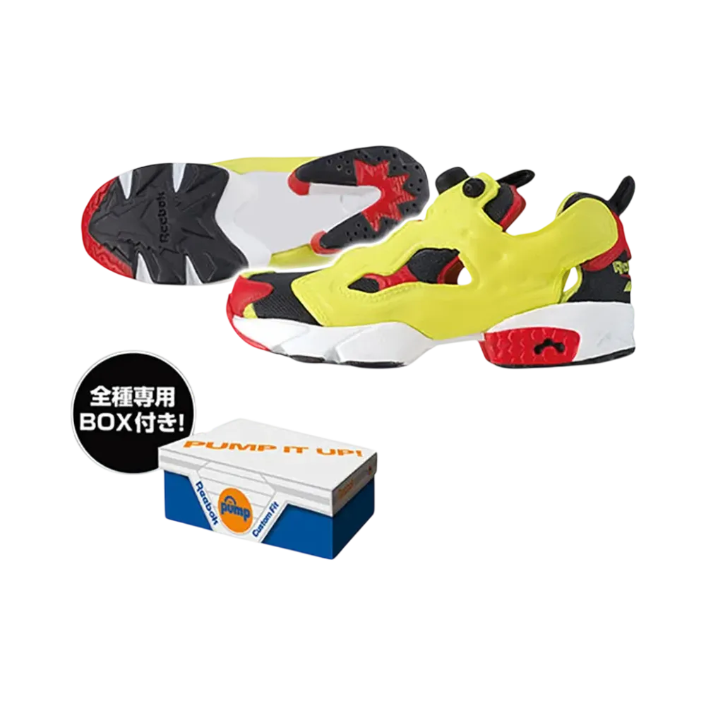 BANDAI Reebok Instapump Fury Mini Figure Collection 94 Citron