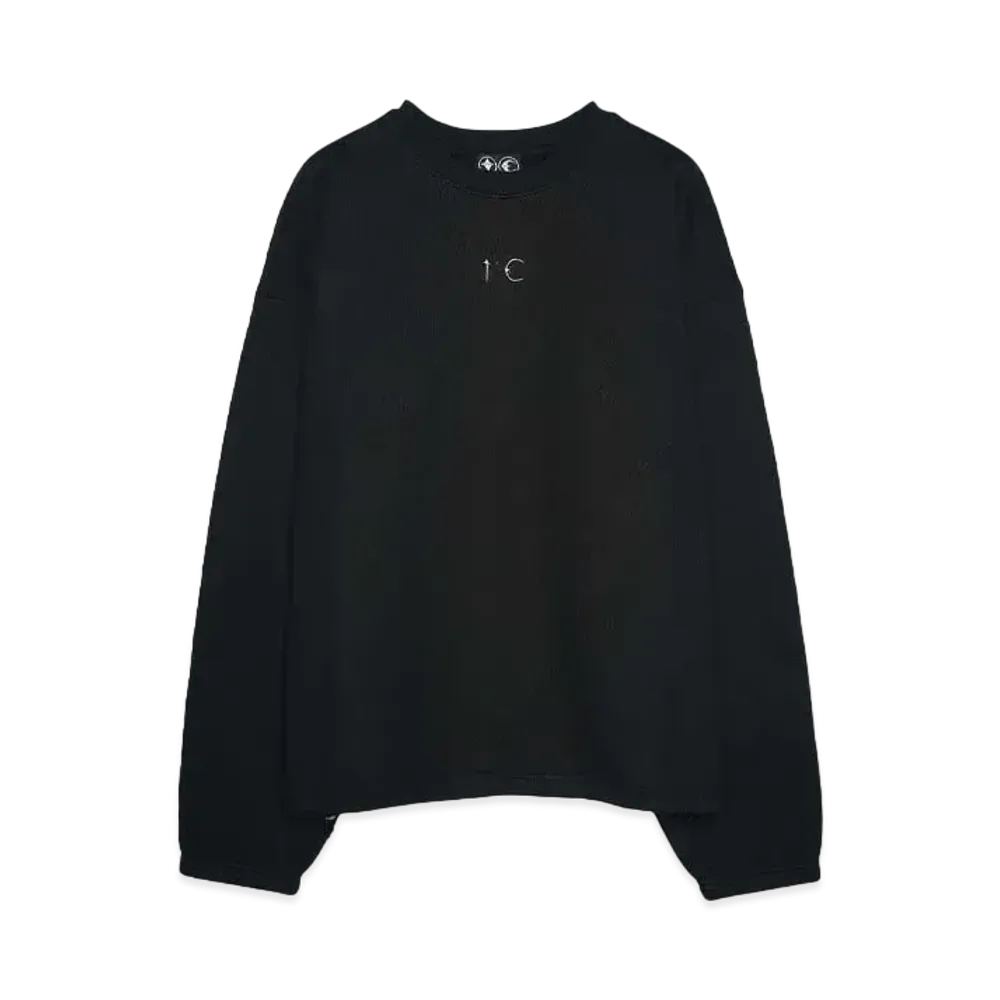 THUG CLUB Color Emblem Sweatshirt "BLACK"
