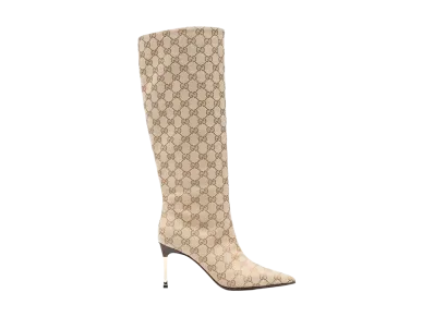 GUCCI Women's Bombshell Boots "Beige"