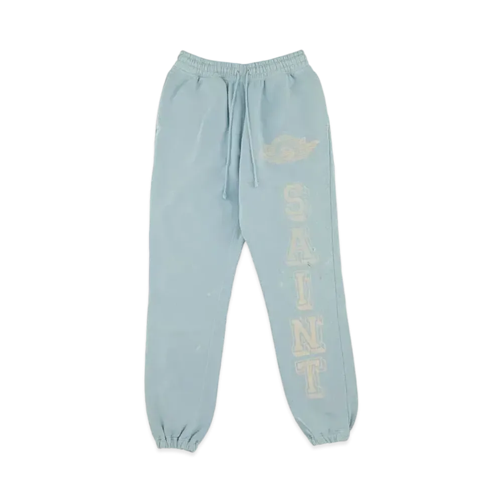 SAINT Mxxxxxx SWEAT PANTS ANGEL "Saxe Blue"