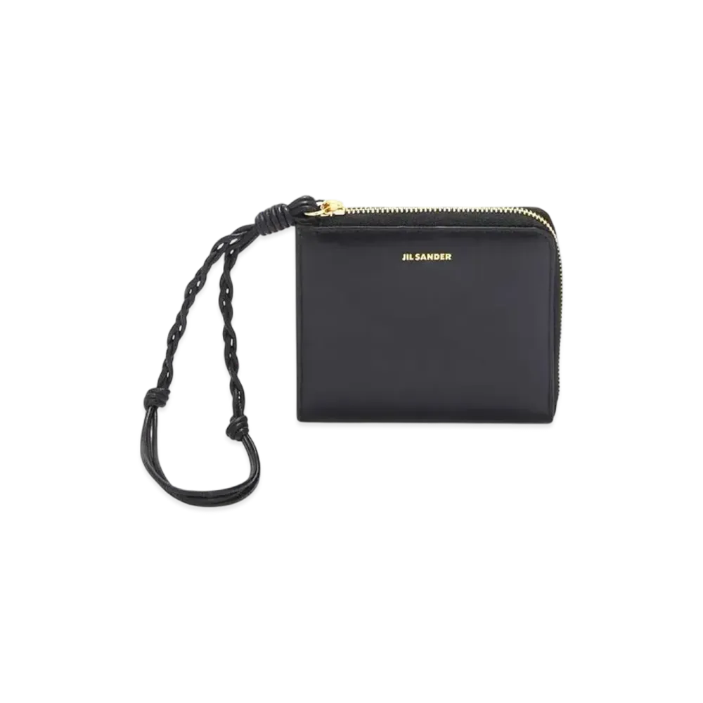 Jil Sander Tangle Card Holder "Black"