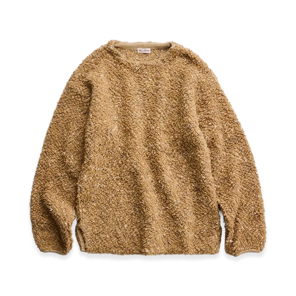 NICENESS Moxham Molle Boa Sweater "Beige"