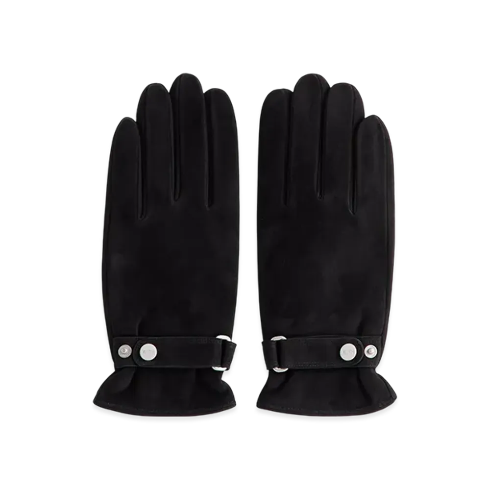 Kith Manhattan Suede Gloves "Black"