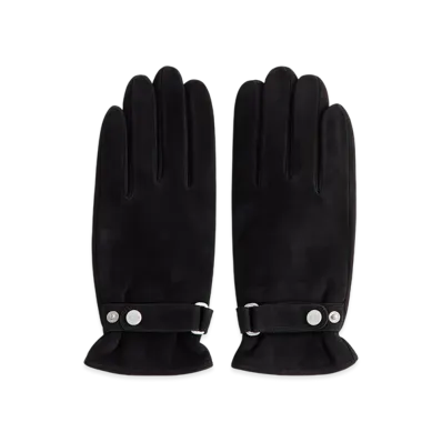 Kith Manhattan Suede Gloves "Black"