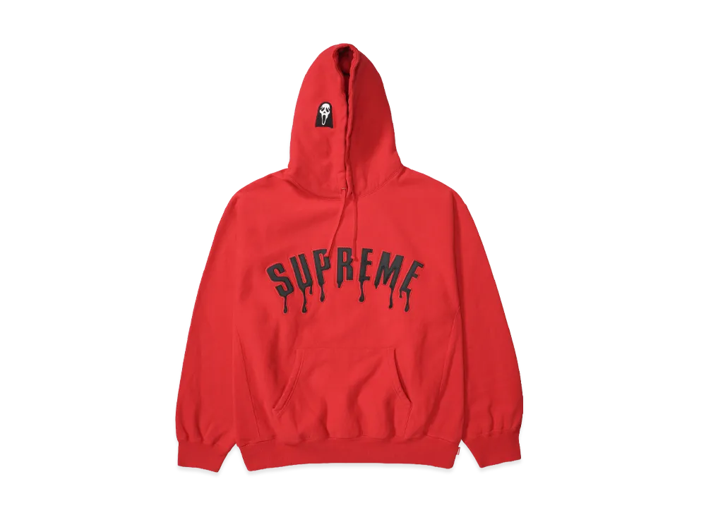 Supreme Ghostface Arc Hooded Sweatshirt "Red"