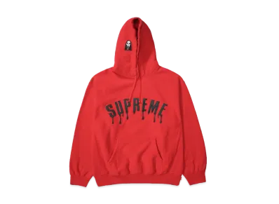 Supreme Ghostface Arc Hooded Sweatshirt "Red"
