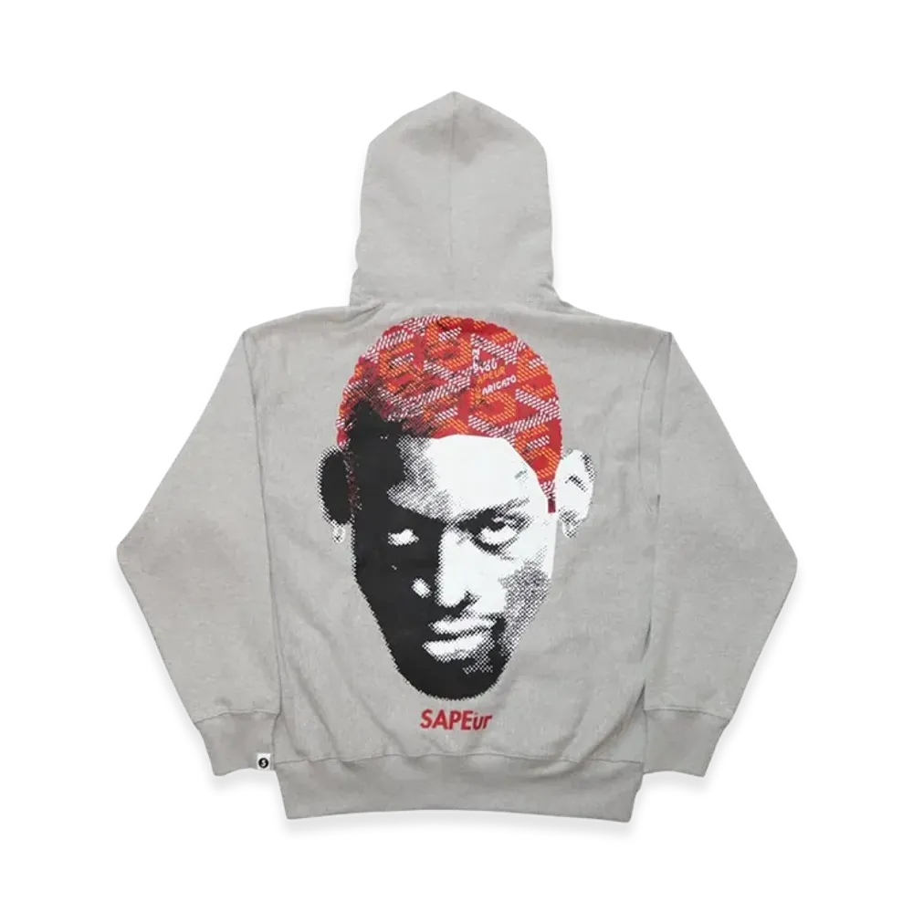 SAPEur Chess Head-Year Of The Horse- Hoodie "Gray"