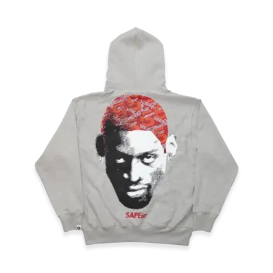 SAPEur Chess Head-Year Of The Horse- Hoodie "Gray"