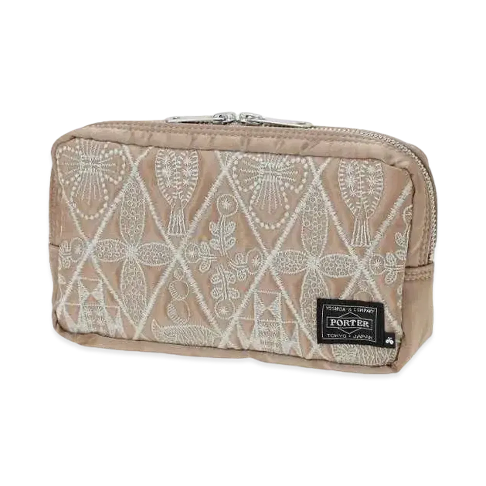 PORTER x mina perhonen Pouch Symphony "Beige"