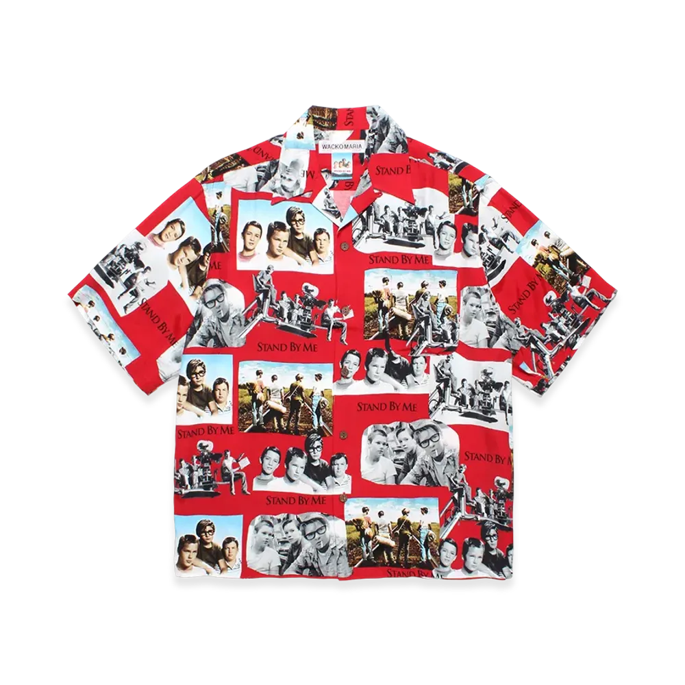 WACKO MARIA x Stand By Me Hawaiian Shirt "Red"